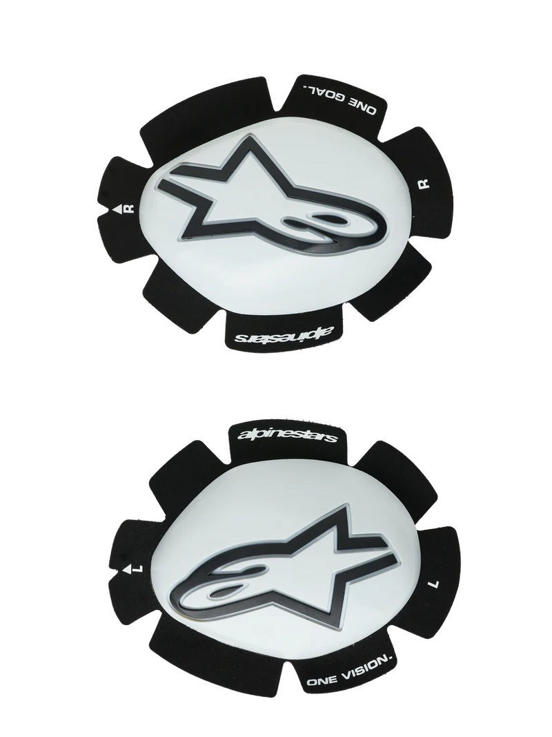 GP Plus Knee Sliders - White/Black