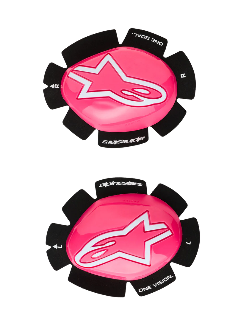 GP Plus Knee Sliders - Pink Fluo/White