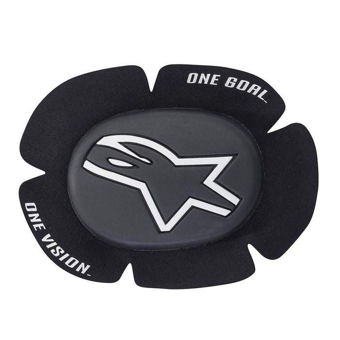 ALPINESTARS GP Sport Evo Knee Sliders - Black/White 6403020-12