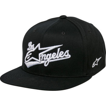 Alpinestars Los Angeles Hat - Black/White - One Size