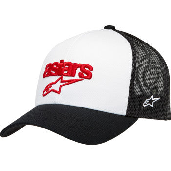 Alpinestars Pedigree Hat - White/Black - One Size