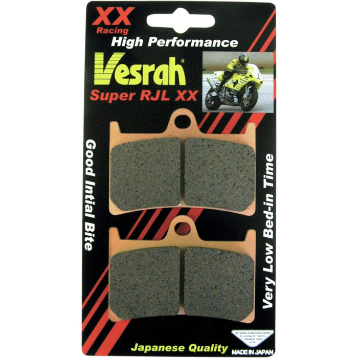 VESRAH JL Sintered Metal Brake Pads -YAMAHA FZ/R6/R1 VD-248RJL-XX (SEE FITMENT BELOW)