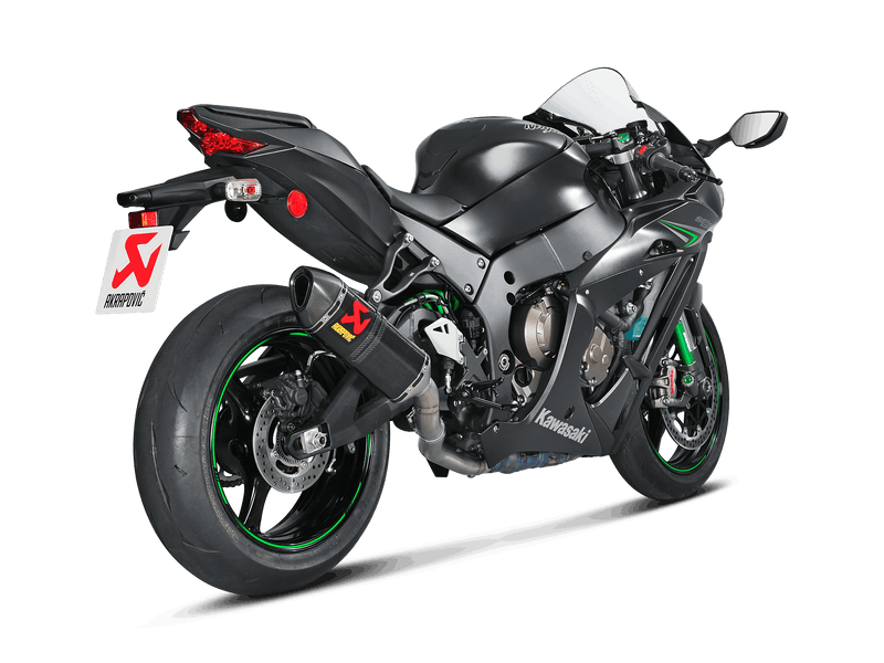 Akrapovic Muffler Bracket With Muffler Clamp (Carbon) For '16-20 Kawasaki Ninja ZX-10R