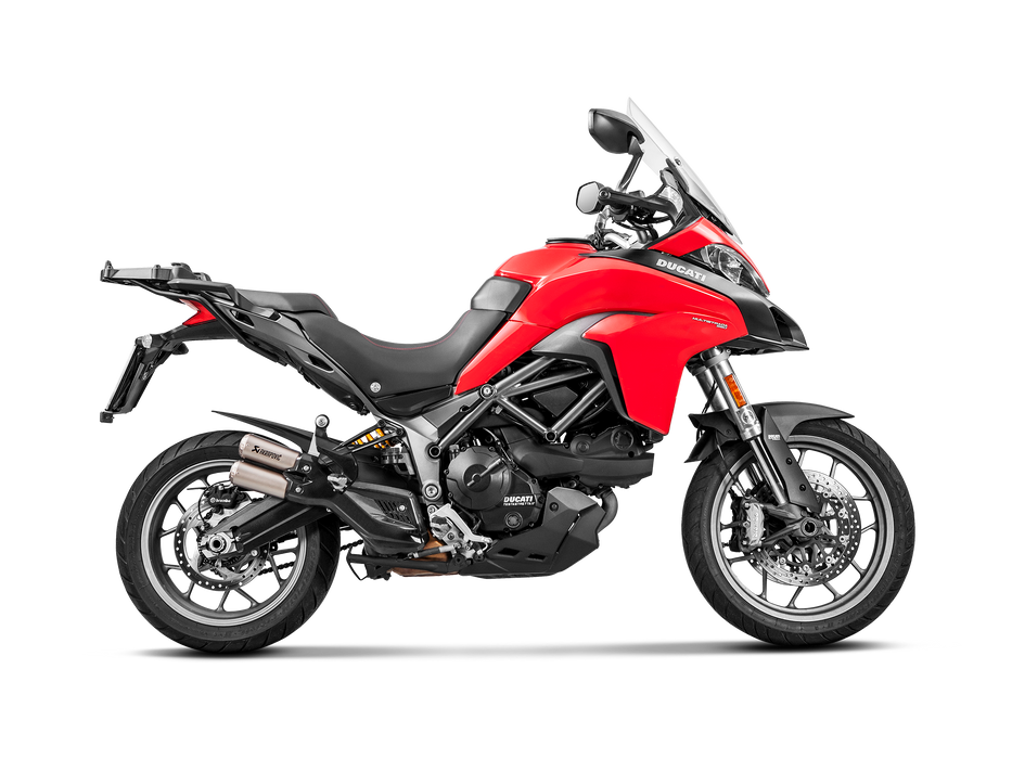 Akrapovic Slip-On Line (Titanium) for '17 -'20 Ducati  Multistrada 950 / 950 S / V2 / V2 S