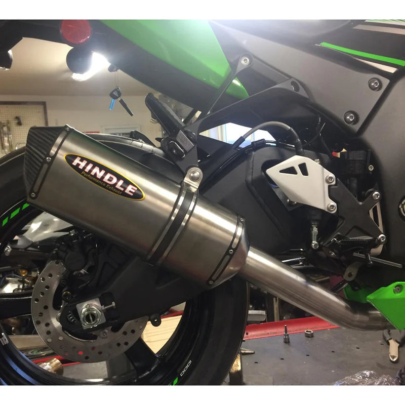 Hindle Evolution Slip-on Exhaust '16 -'20 Kawasaki ZX10R / RR
