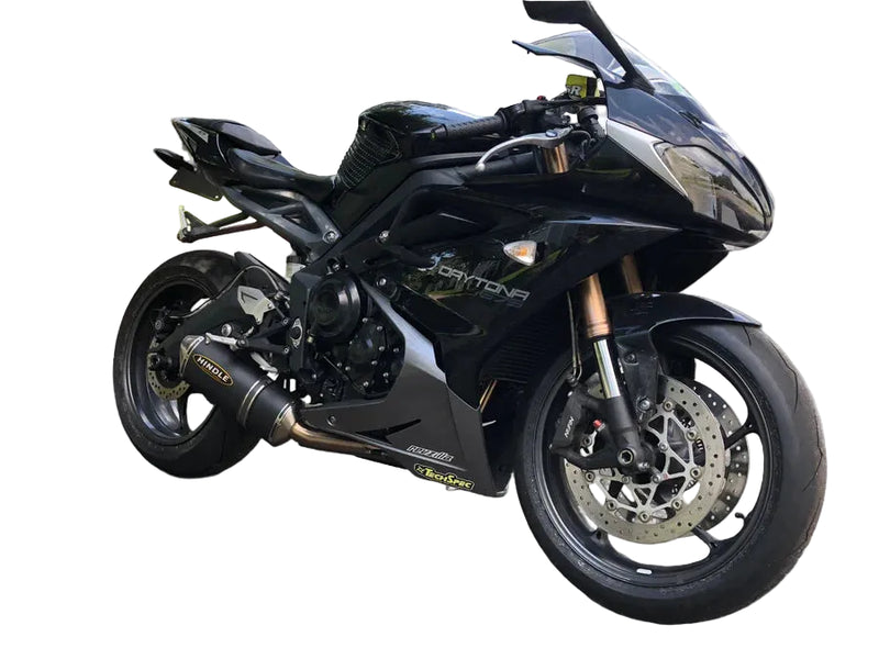 Hindle Evolution Slip-on Exhaust '09 -'20 Triumph Daytona 675 / R
