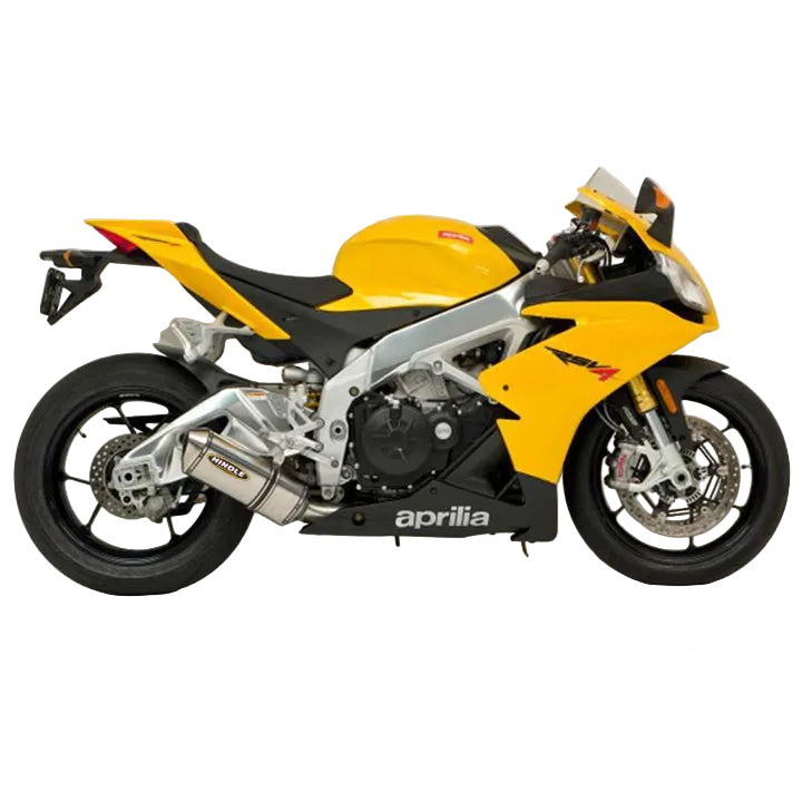 Hindle Evolution Slipon Low Mount System '09 -'15  Aprilia RSV4 / R / Factory APRC