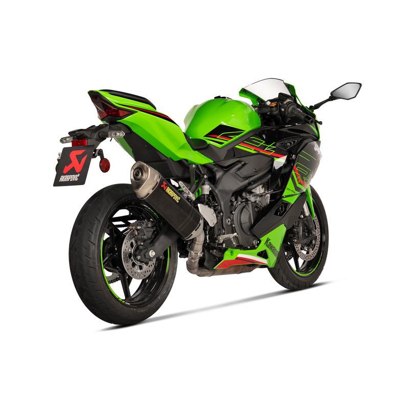 Akrapovic Slip-On Line (Carbon)'23-'25 Kawasaki Ninja ZX-4R