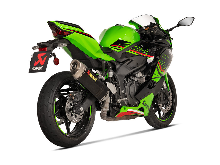 Akrapovic Slip-On Line (Carbon)'23-'24 Kawasaki Ninja ZX-4R