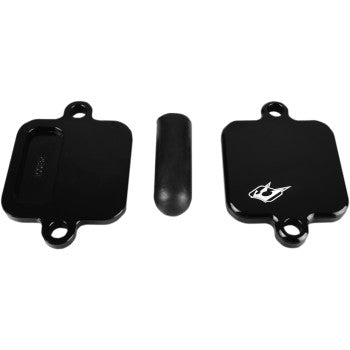 Block Off Plate - '23-'24 Kawasaki ZX4RR (MAY FIT OTHER MODELS FITMENT BELOW) (Copy)