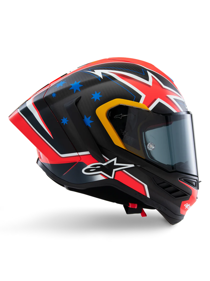 Alpinestars Supertech R10 Miller LE Helmet (Carbon Red Matte)