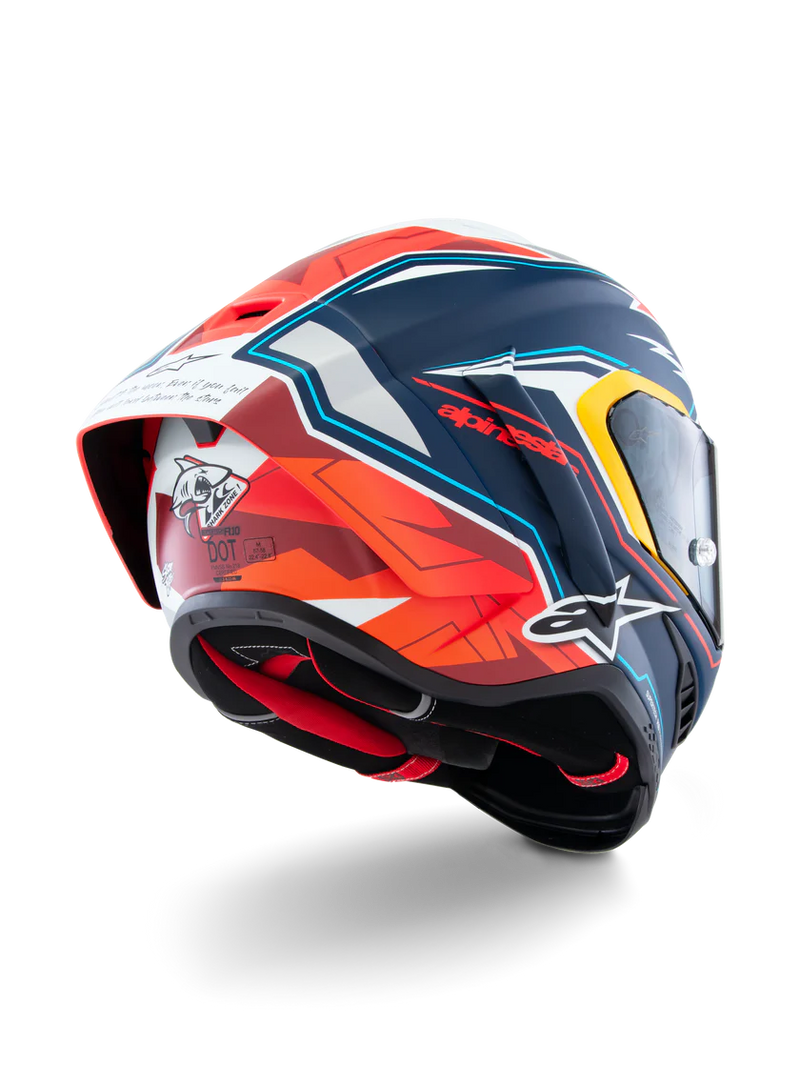 Alpinestars Supertech R10 Acosta LE Helmet (Blue/Red/White Matt)