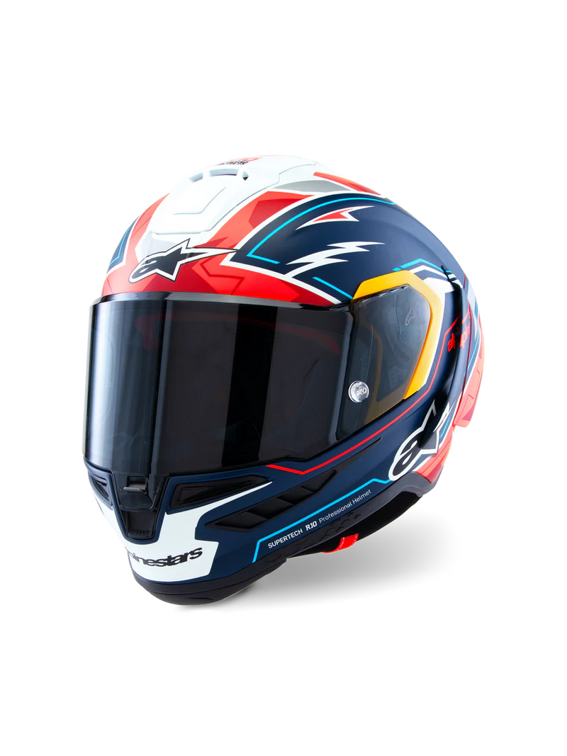 Alpinestars Supertech R10 Acosta LE Helmet (Blue/Red/White Matt)