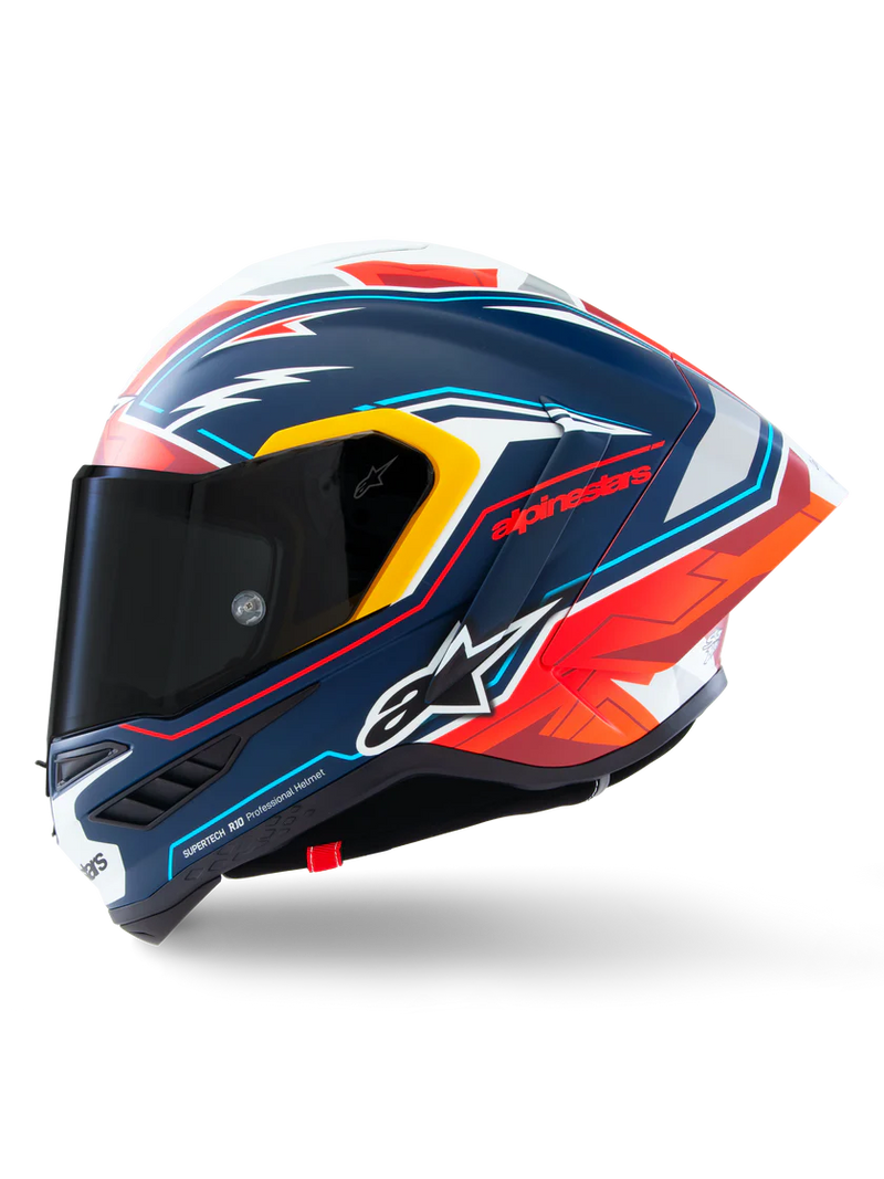 Alpinestars Supertech R10 Acosta LE Helmet (Blue/Red/White Matt)