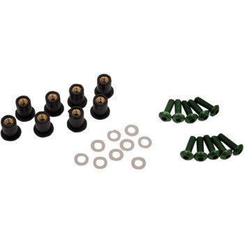 Windscreen Well Nut Kit