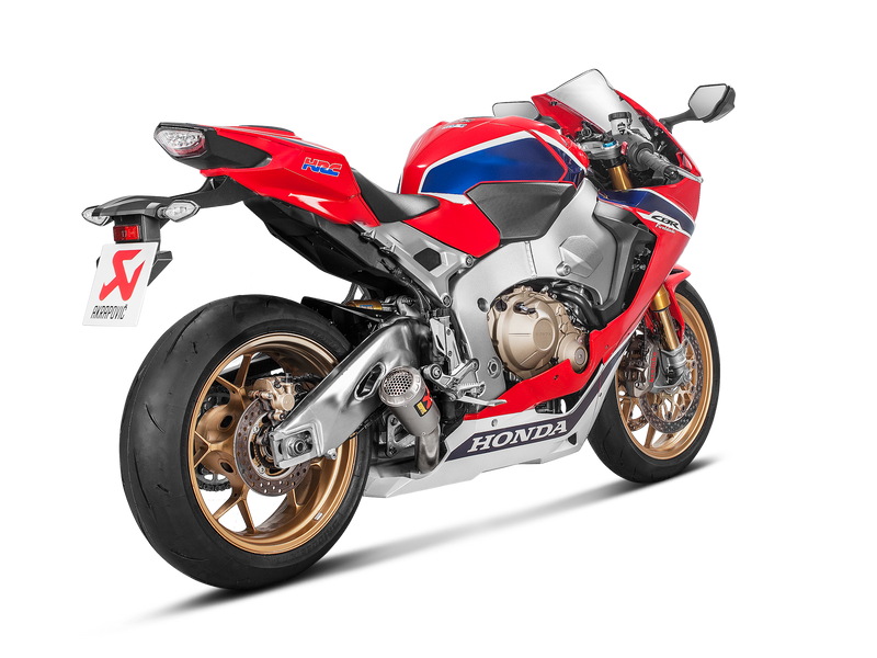 Akrapovic Slip-On Line (Titanium) for '17 -'19 Honda CBR1000RR