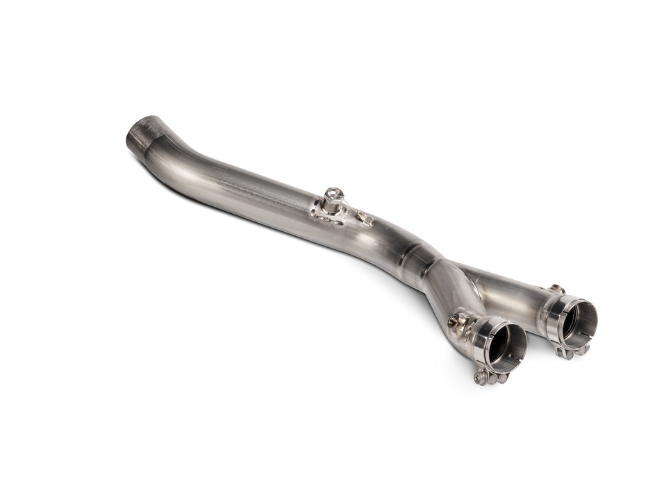 Akrapovic Optional Link Pipe/Collector (Titanium) '22-24 Yamaha  MT-10