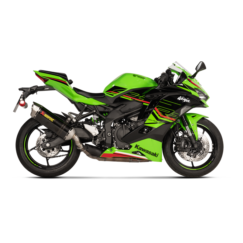 Akrapovic Slip-On Line (Carbon)'23-'25 Kawasaki Ninja ZX-4R