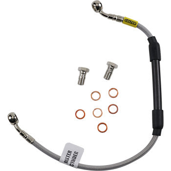 GALFER Rear stainless steel braided brake line kit '14-'16 Yamaha FZ-09