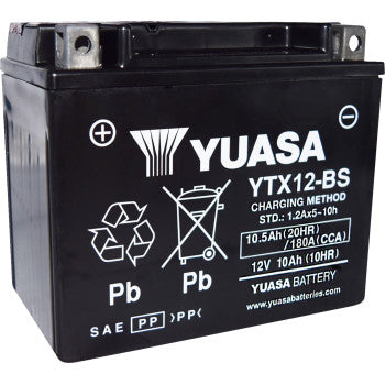 Yuasa Maintenance-Free Battery '03-'13 Suzuki SV 650 / S