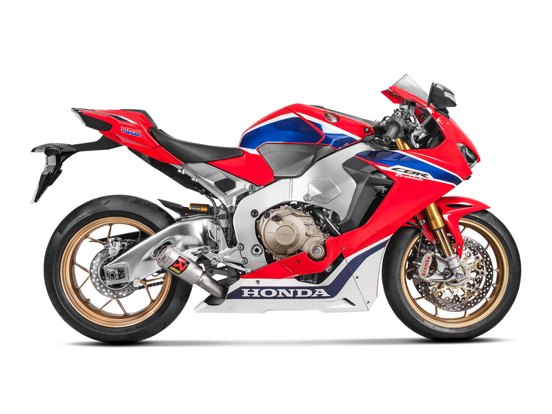 Akrapovic Slip-On Line (Titanium) for '17 -'19 Honda CBR1000RR