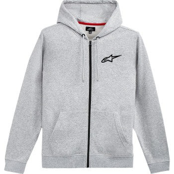 Ageless Zip Hoodie - Heather Gray/Black