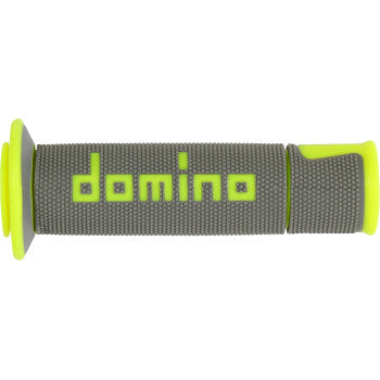 Grips - Domino - A450 - Gray/Fluorescent Yellow