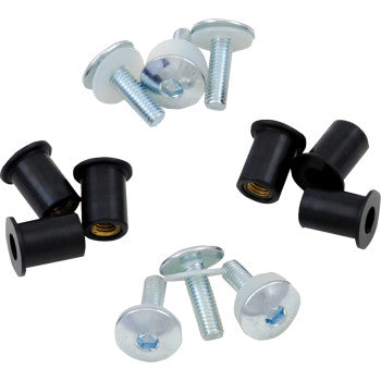 Windscreen Fastener Kit - 6 Pack