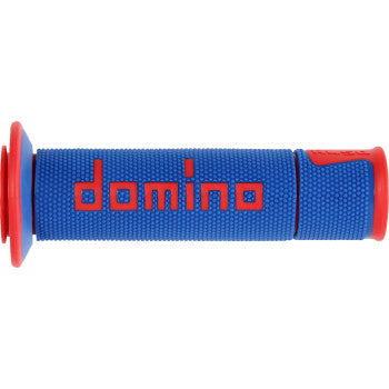 Domino A450 Grips - Blue/Red