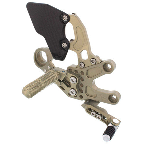 Attack Rear Set Kit, Honda CBR1000RR '08-'16 , w/ Shift Lever