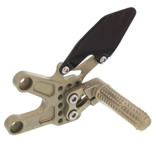 Attack Rear Set Kit, Honda CBR1000RR '08-'16 , w/ Shift Lever