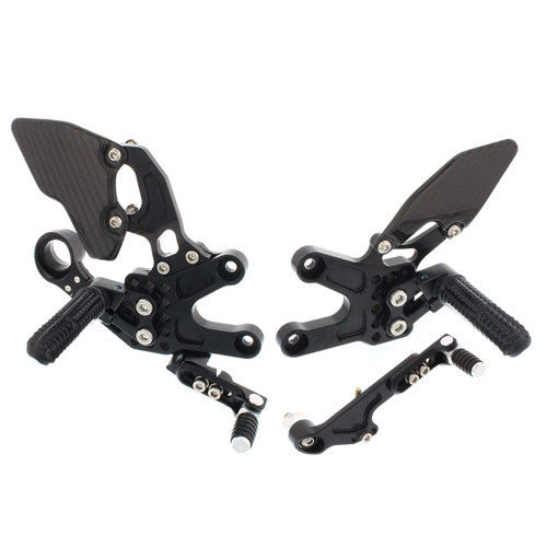 Attack Rear Set Kit, Honda CBR1000RR '08-'16 , w/ Shift Lever