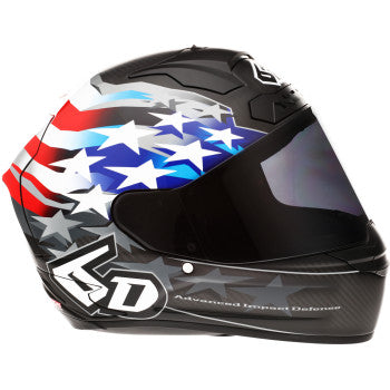 ATS-1R Helmet - Patriot - Red/White/Blue