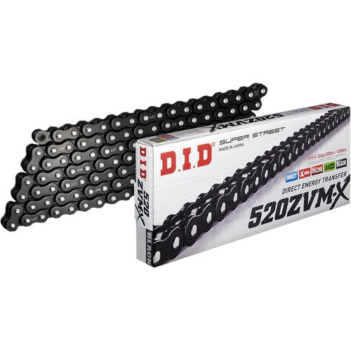 DID 520 ZVM-X Drive Chain - Black - 120 Link