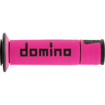 Domino A450 Grips - Fuchsia/Black
