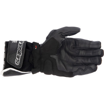 Guantes de aire SP-8 V3: negro, blanco y rojo brillante 