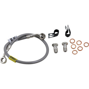 GALFER Rear stainless steel braided brake line kit '15-'23 Yamaha YZF-R1