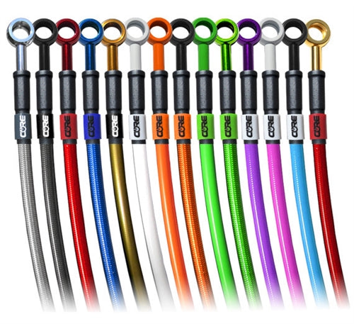 CORE MOTO '15-'24 YAMAHA R1 / R1M / R1S ABS-DELETED Rear brake line kit (1 Line)