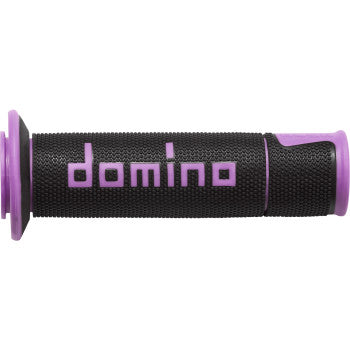 Domino A450 Grips - Black/Purple