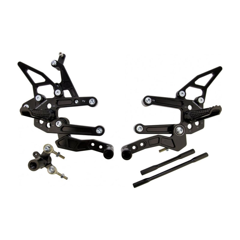 DRIVEN RACING TT Rearset - '14-'17 FZ09 / '16-'17 XSR