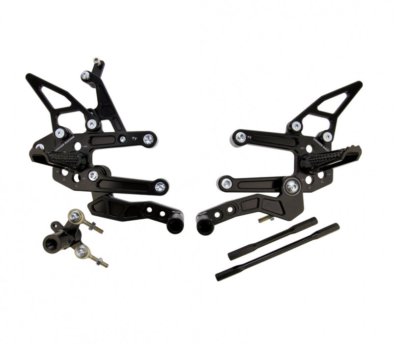 DRIVEN RACING TT Rearset - '14-'17 FZ09 / '16-'17 XSR