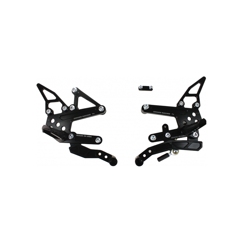 DRIVEN RACING TT Rearset - '16-'25 KAWASAKI ZX10R