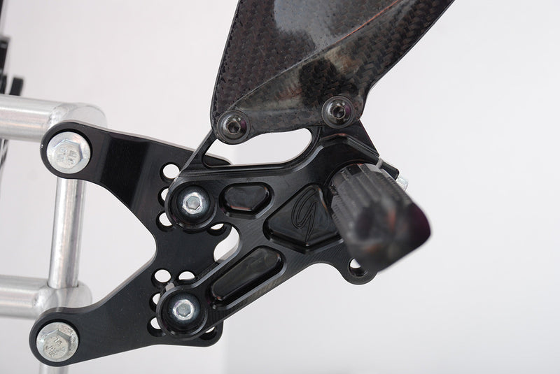 Graves Motorsports '09 -'14 Yamaha R1 Adjustable Rearsets
