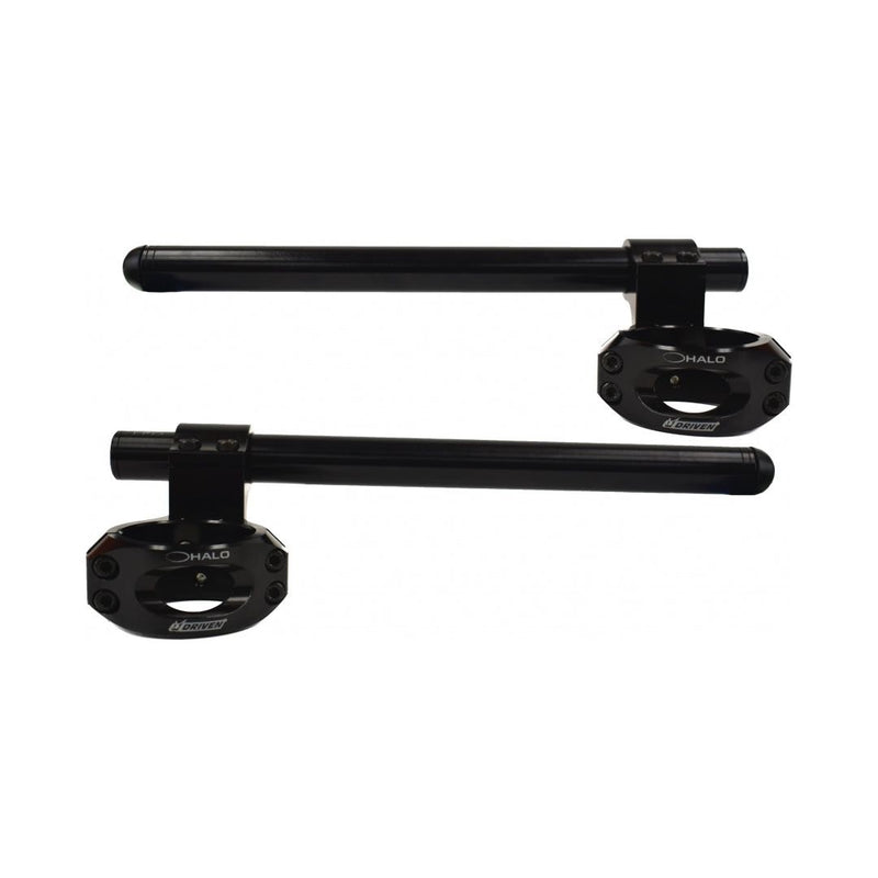 DRIVEN RACING Handlebar - Clip-On - Halo - Riser - 47 mm - Black DHCLOR-47BK