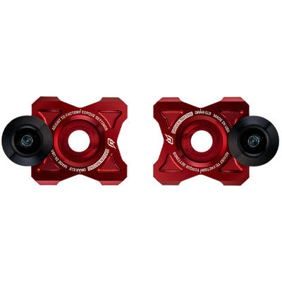 DRIVEN RACING Axle Block Sliders - '08-'21 Kawasaki NINJA 250/300/400/Z400 -  DRAX-113 (SEE FITMENT BELOW)