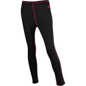 Pantalones reguladores para mujer, color negro 