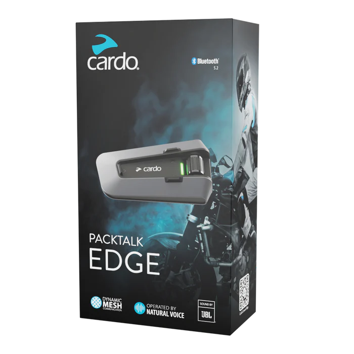 CARDO PACKTALK EDGE BLUETOOTH HEADSET SINGLE