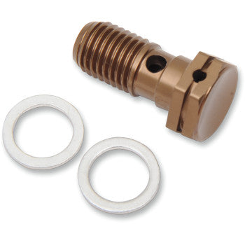 Aluminum Banjo Bolt - Single (M10 x 1.25)