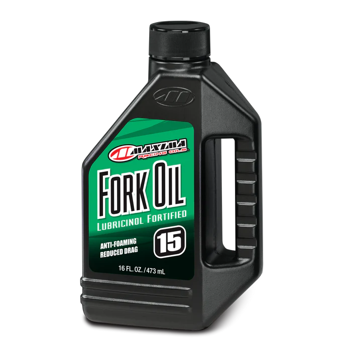 Aceite para horquillas MAXIMA RACING OIL - 15 wt - 16 fl oz. EE. UU. 56916