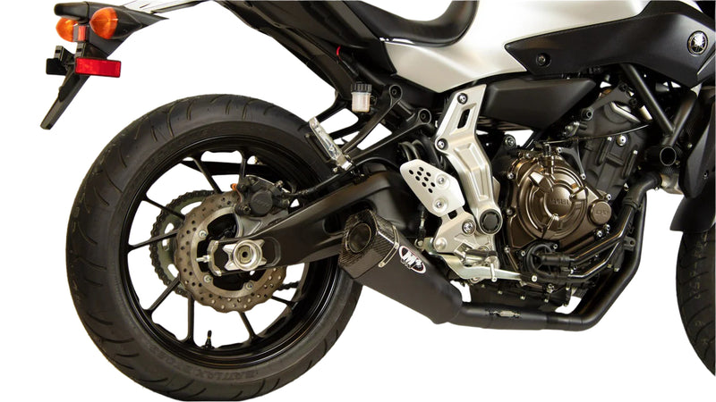 M4 Slip-On with Carbon Fiber Canister '15-'20 Yamaha FZ-07/MT-07- '16-'21 XSR700